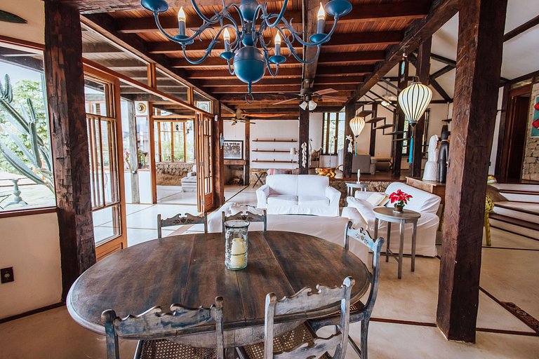 Casa acolhedora, piscina, área gourmet - Engenho