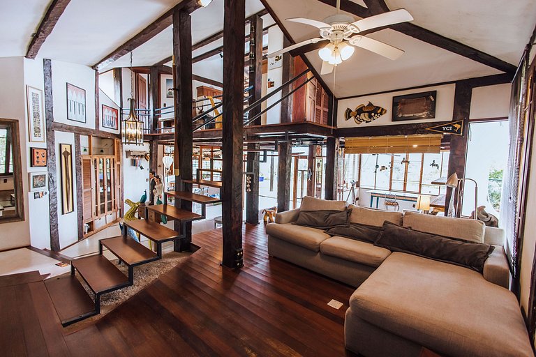 Casa acolhedora, piscina, área gourmet - Engenho