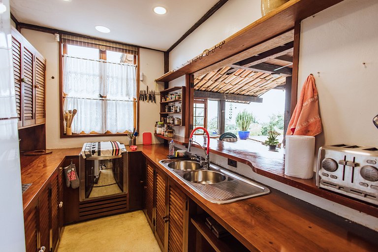 Casa acolhedora, piscina, área gourmet - Engenho