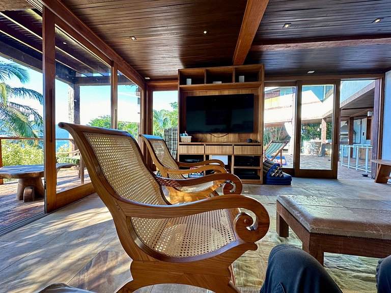 Casa Costeira de Luxo: Piscina aquecida, vista Mar