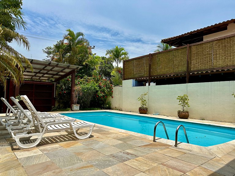 Piscina e churrasqueira - Perequê, Ilhabela