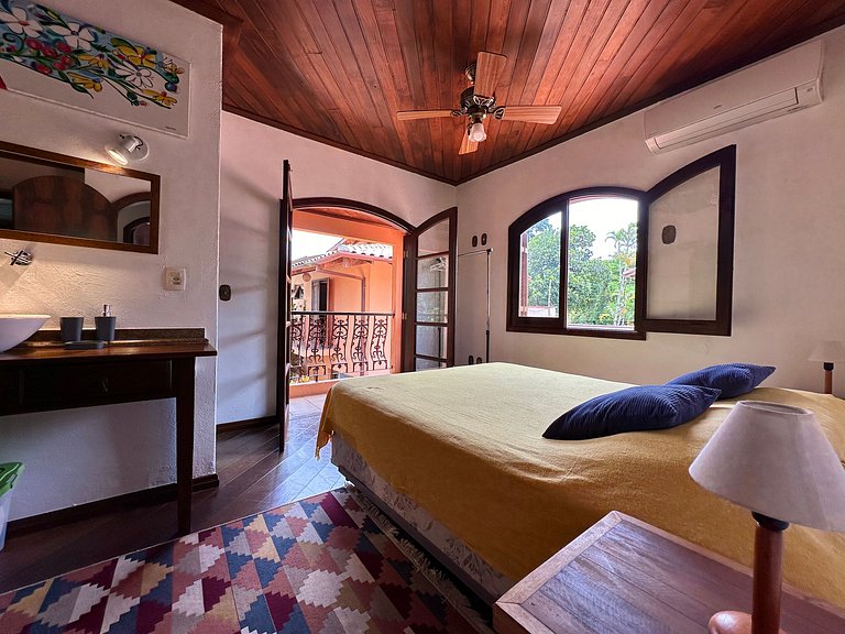 Piscina e churrasqueira - Perequê, Ilhabela