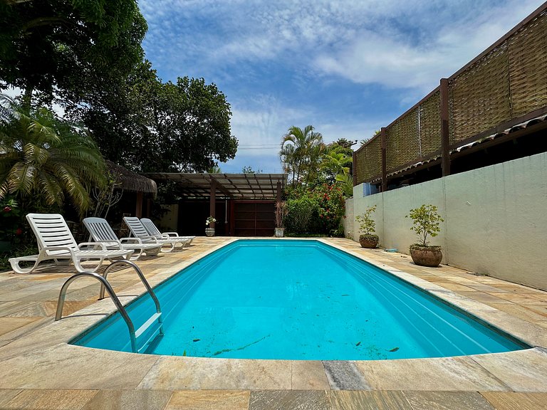 Piscina e churrasqueira - Perequê, Ilhabela