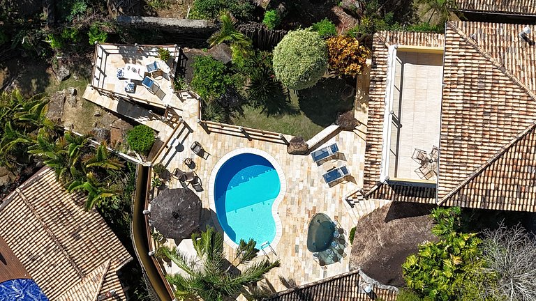 Costeira incrível, piscina, vista mar e sauna!