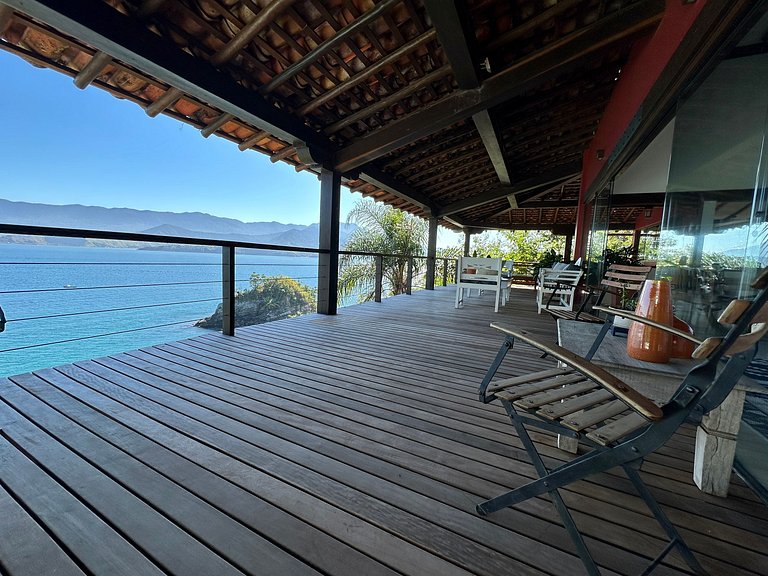 Casa na Feiticeira - Piscina, píer e linda vista