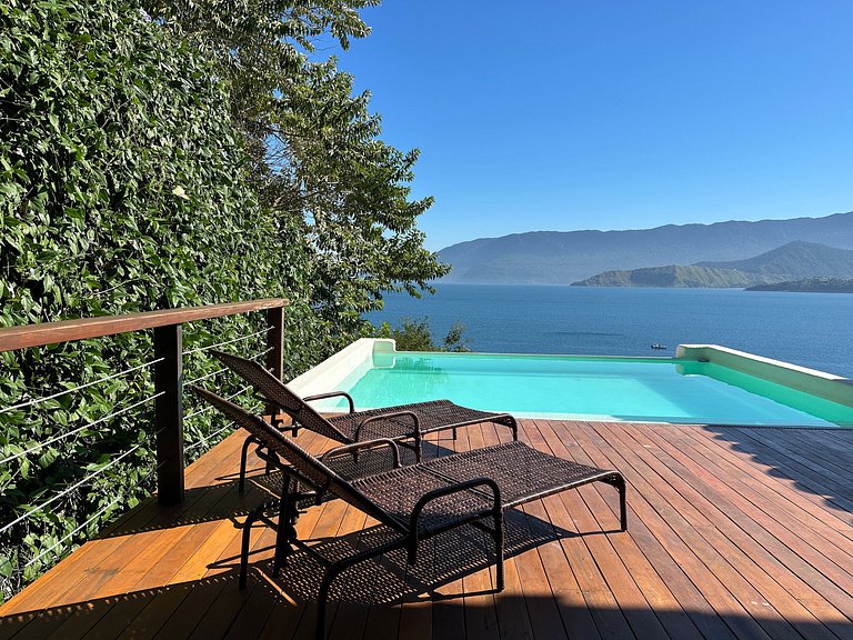 Casa na Feiticeira - Piscina, píer e linda vista