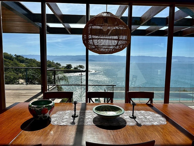 Casa nova, piscina, vista e área gourmet