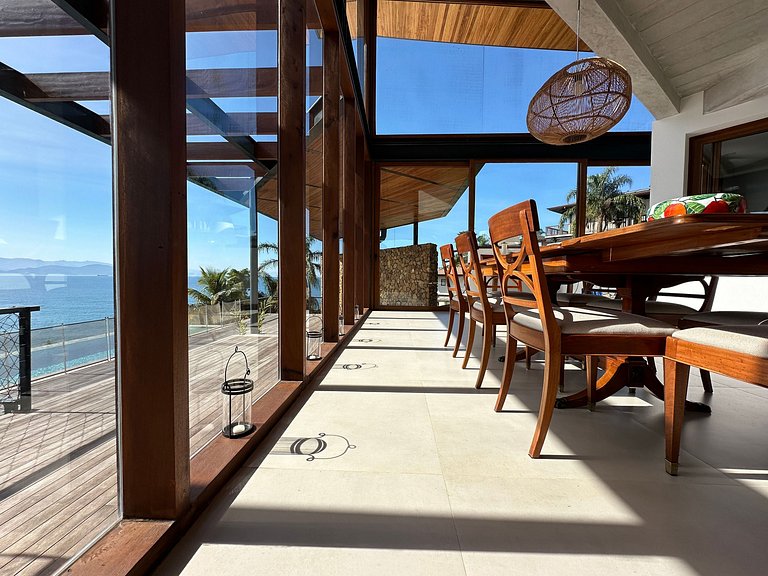 Casa nova, piscina, vista e área gourmet