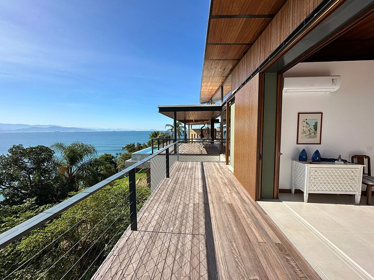 Casa nova, piscina, vista e área gourmet
