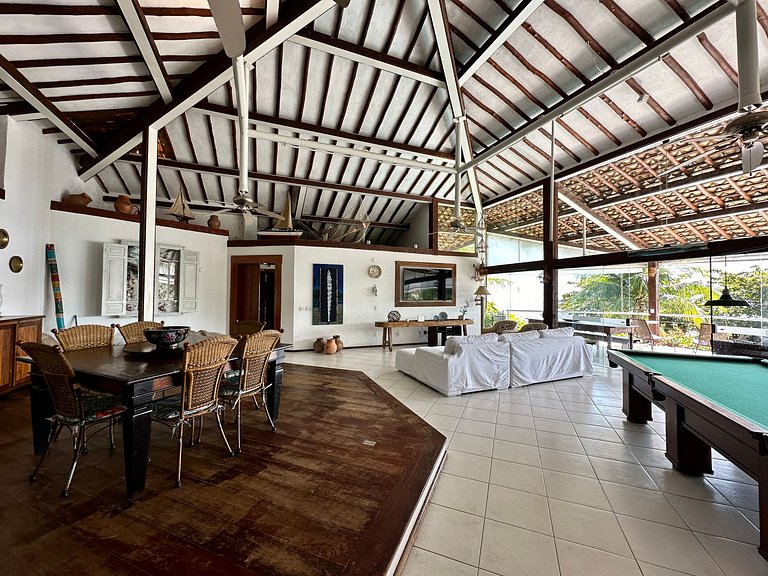 Casa Exclusiva Pé-na-Areia ao Sul de Ilhabela – Projeto Iraê