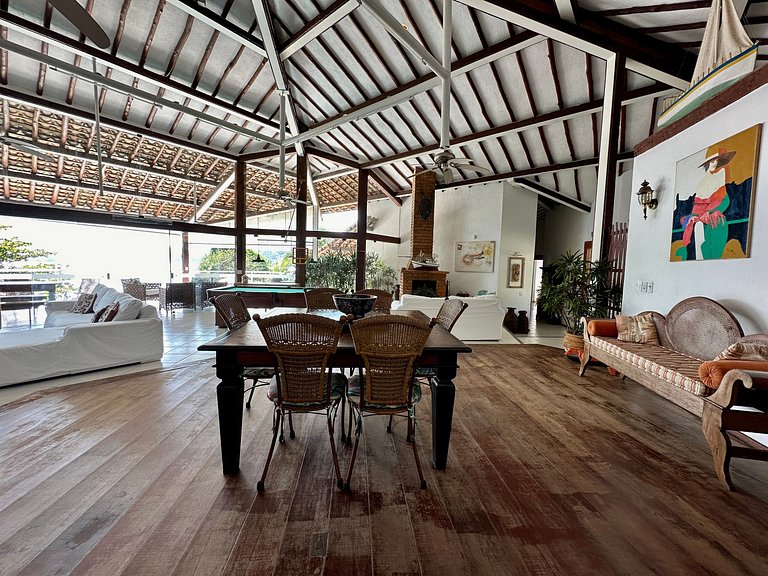 Casa Exclusiva Pé-na-Areia ao Sul de Ilhabela – Projeto Iraê