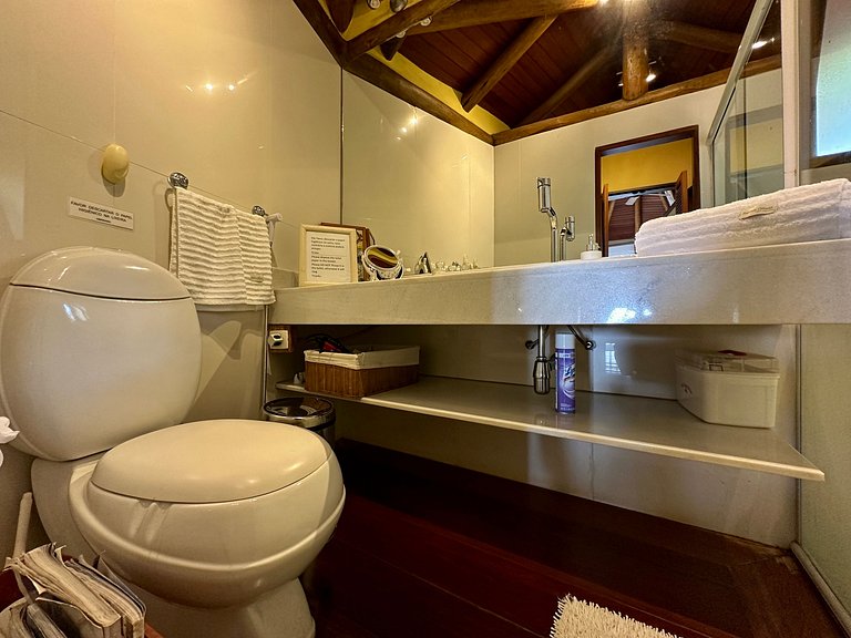 Estilo balinês, SPA e piscina aquecidos
