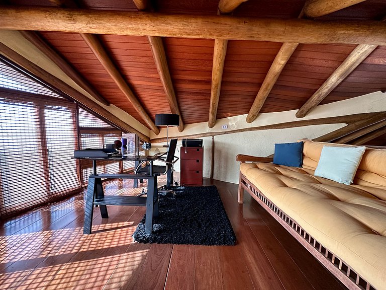 Estilo balinês, SPA e piscina aquecidos