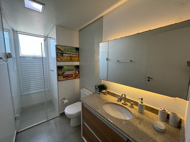 Piscina aquecida, jacuzzi, sauna e conforto!