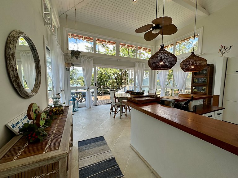 Belíssima casa - Siiruba II - Norte de Ilhabela