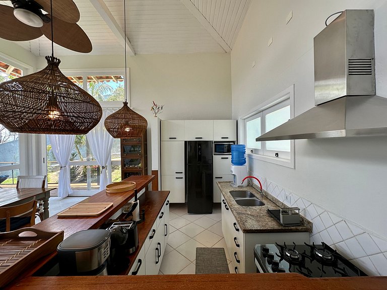 Belíssima casa - Siiruba II - Norte de Ilhabela