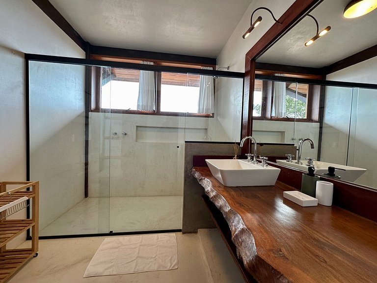 Casa em condomínio, piscina aquecida, sauna, vista