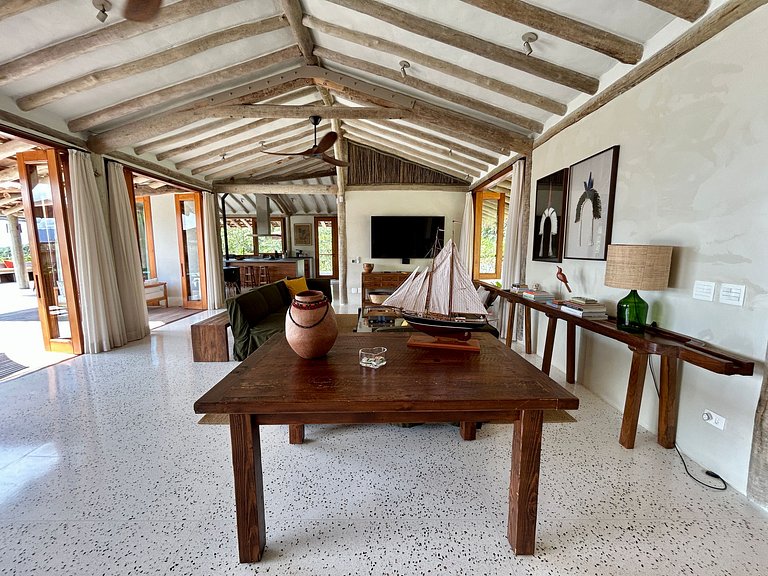 Condomínio, vista, piscina e espaço gourmet