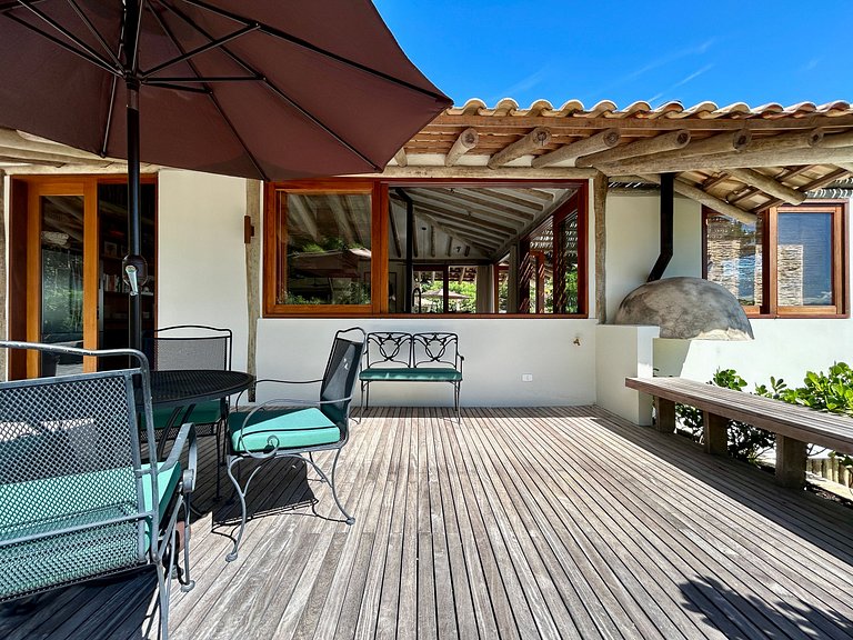 Condomínio, vista, piscina e espaço gourmet