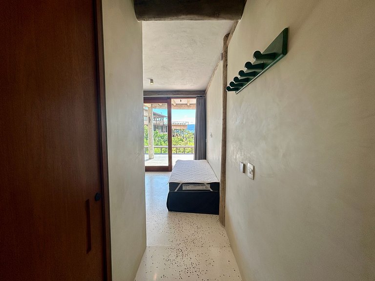 Condomínio, vista, piscina e espaço gourmet