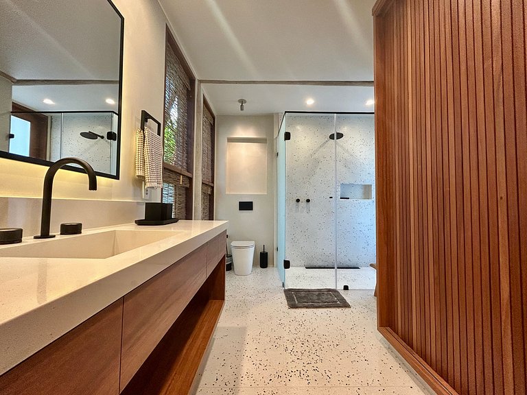 Condomínio, vista, piscina e espaço gourmet
