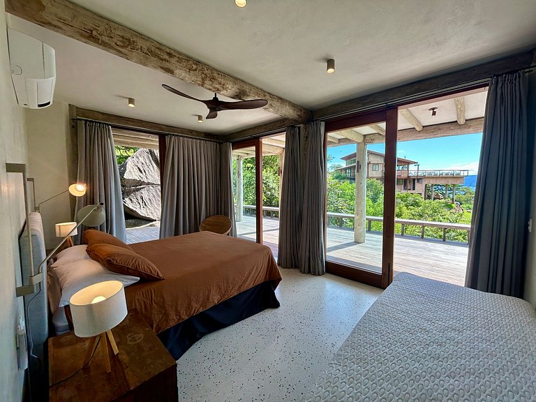 Condomínio, vista, piscina e espaço gourmet
