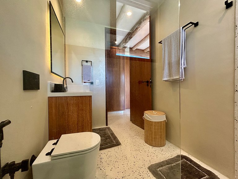 Condomínio, vista, piscina e espaço gourmet