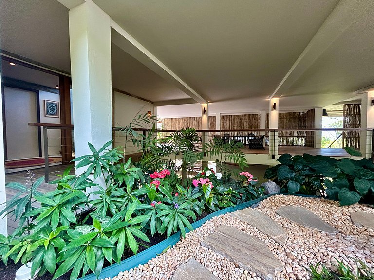 Condomínio, vista, piscina e espaço gourmet