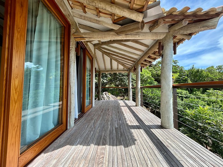 Condomínio, vista, piscina e espaço gourmet