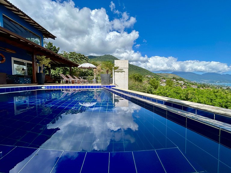 Visual deslumbrante, piscina e churrasqueira