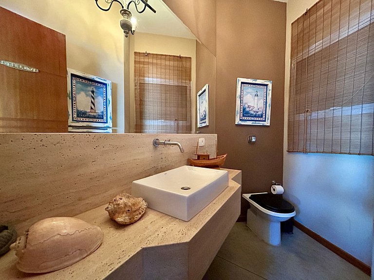 Visual deslumbrante, piscina e churrasqueira