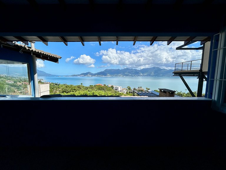 Visual deslumbrante, piscina e churrasqueira