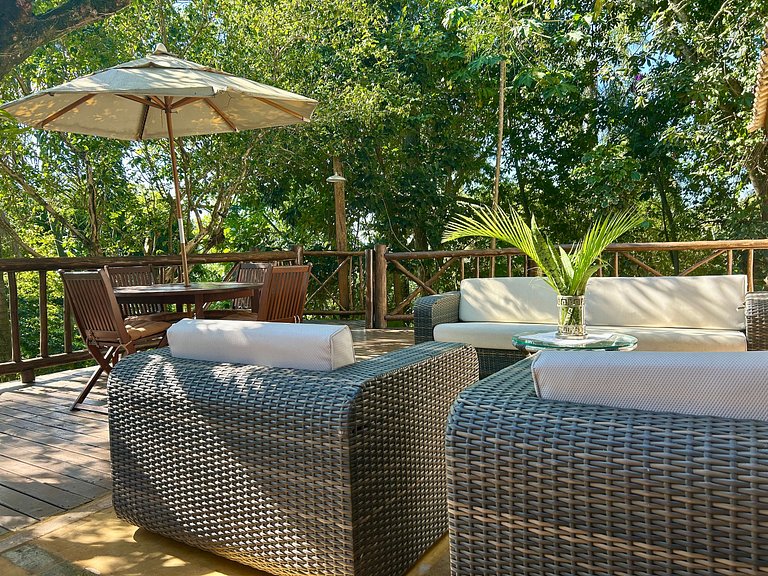 Costeira acesso ao mar, piscina e vista magnífica