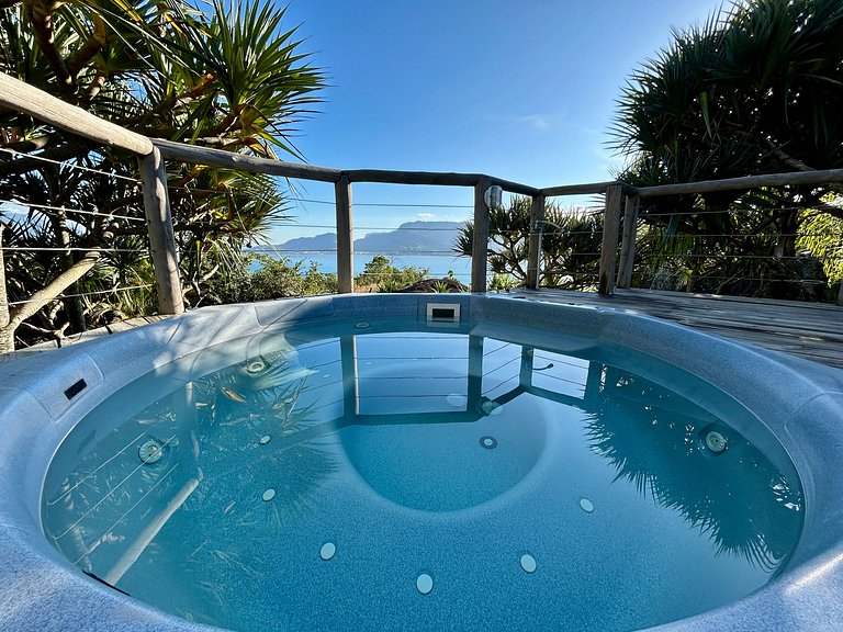 Condomínio, mirante, vista e jacuzzi aquecida