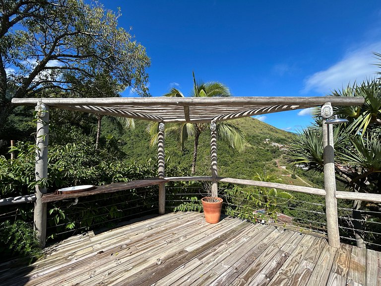 Condomínio, mirante, vista e jacuzzi aquecida