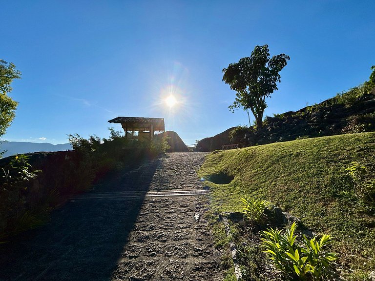 Condomínio, mirante, vista e jacuzzi aquecida