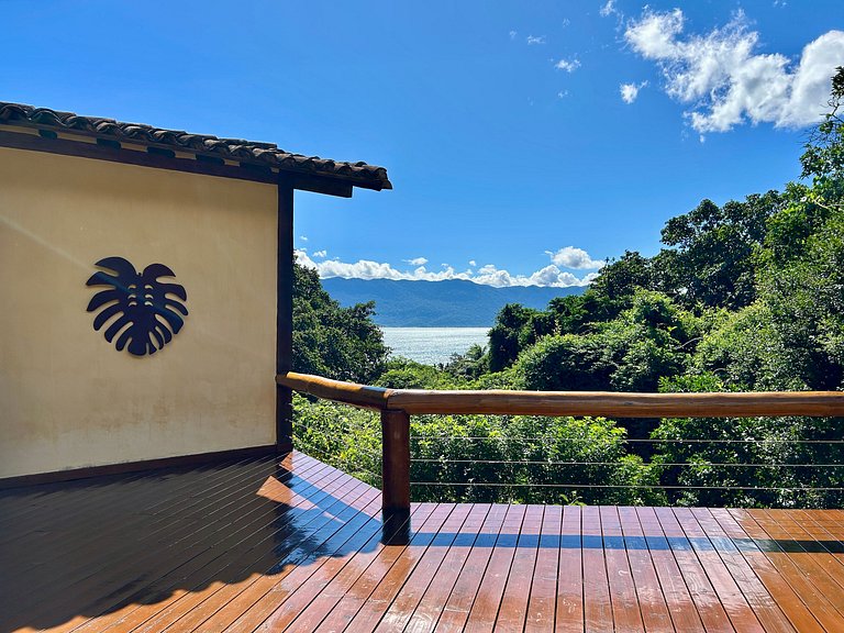Condomínio, vista, churrasqueira e piscina