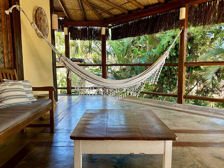 Condomínio, vista, churrasqueira e piscina