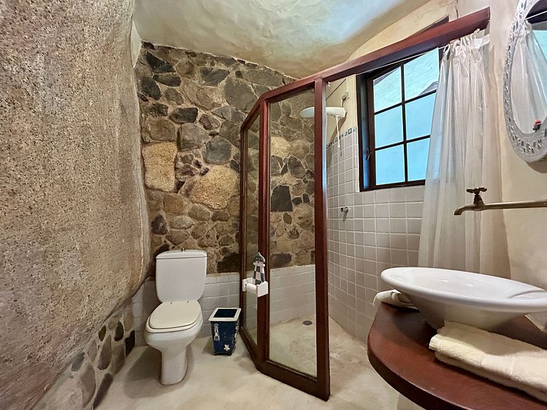 Condomínio, vista, churrasqueira e piscina
