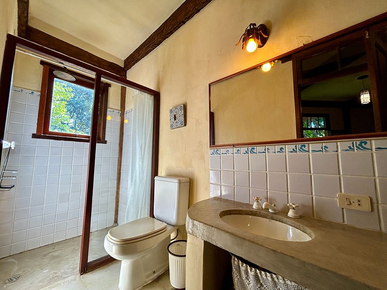 Condomínio, vista, churrasqueira e piscina