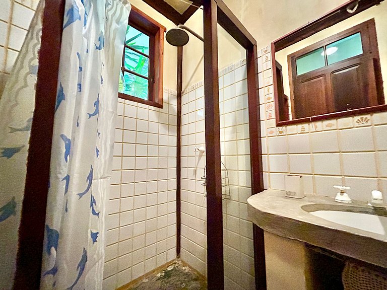 Condomínio, vista, churrasqueira e piscina