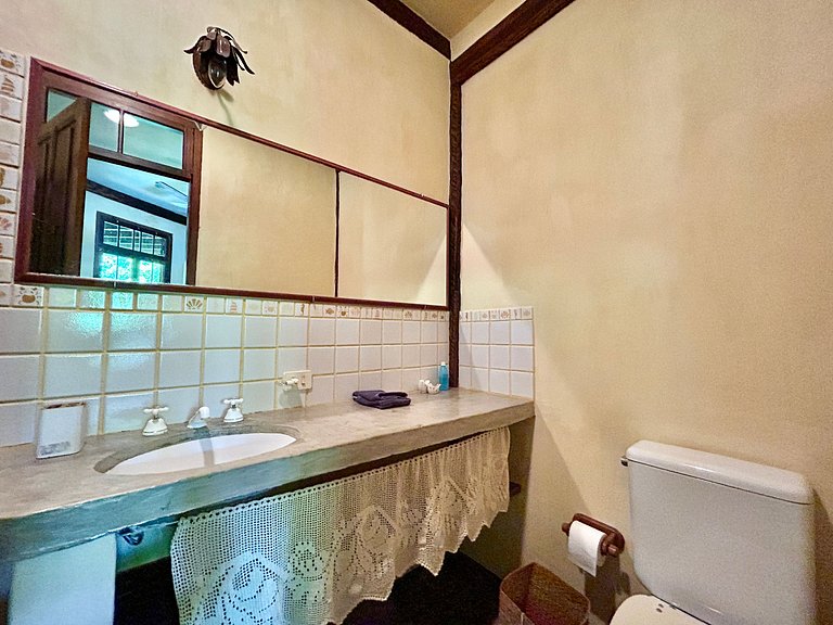 Condomínio, vista, churrasqueira e piscina