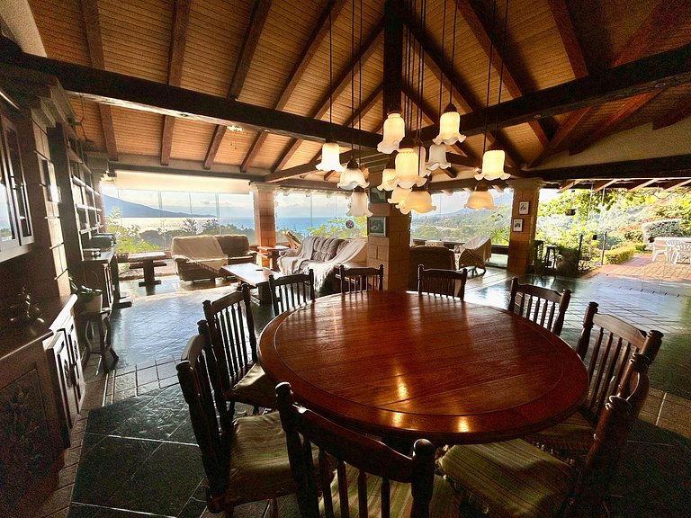 Vista mar, piscina, sauna e espaço gourmet