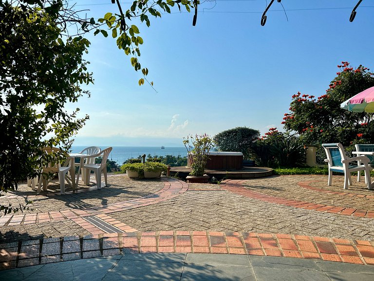 Vista mar, piscina, sauna e espaço gourmet