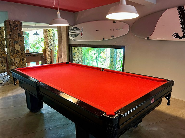 Píer, academia, sauna, piscina e churrasqueira