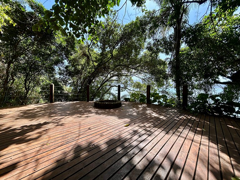 Píer, academia, sauna, piscina e churrasqueira