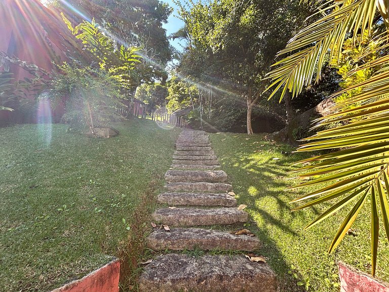 Piscina aquecida, vista mar, poucos metros da Vila