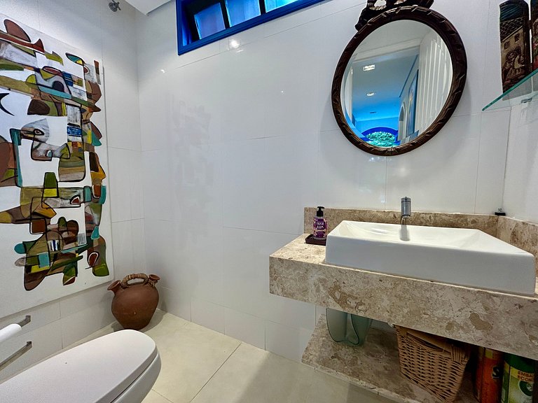 Casa pé na areia, piscina, churrasqueira e jacuzzi