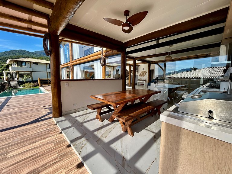 Ilhabela Greens Golf Club, piscina e churrasqueira