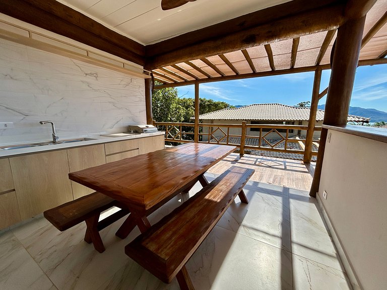 Ilhabela Greens Golf Club, piscina e churrasqueira